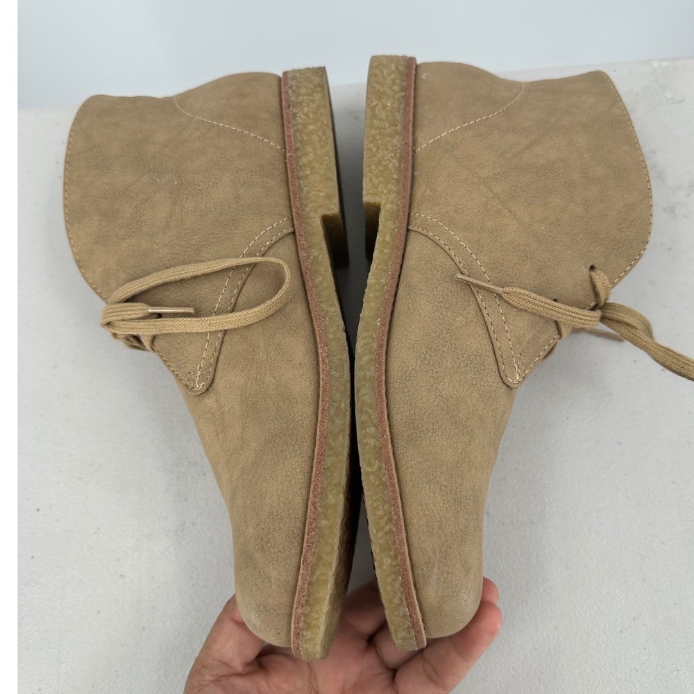 b.o.c. Born Concept Womens Tan Faux Suede Desert Chukka Boots BC0037575 Size 10M - Picture 3 of 8